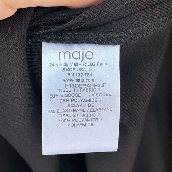 Maje mesh dress size 2 - Picture 8 of 9